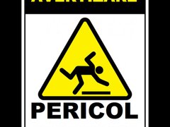 Placuta pentru pericol de impiedicare